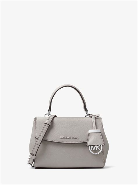 michael kors grey purse|grey michael kors purse crossbody.